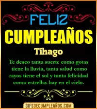 GIF Frases de Cumpleaños Tihago
